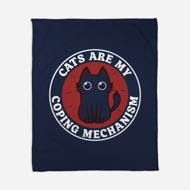Coping Mechanism-None-Fleece-Blanket-piercek26