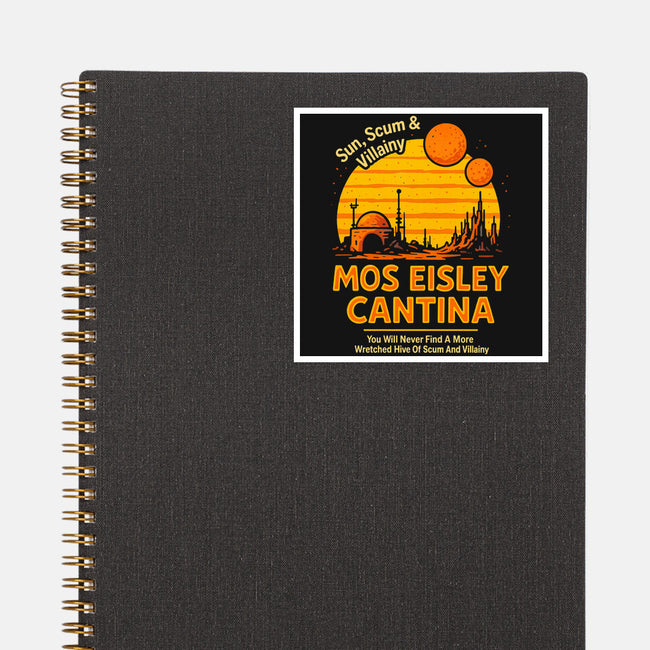 Mos Eisley Cantina-None-Glossy-Sticker-Immortalized