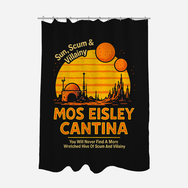 Mos Eisley Cantina-None-Polyester-Shower Curtain-Immortalized