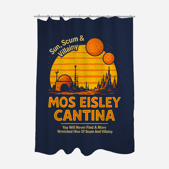 Mos Eisley Cantina-None-Polyester-Shower Curtain-Immortalized