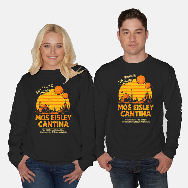Mos Eisley Cantina-Unisex-Crew Neck-Sweatshirt-Immortalized