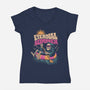 Eternal Summer-Womens-V-Neck-Tee-dfonseca