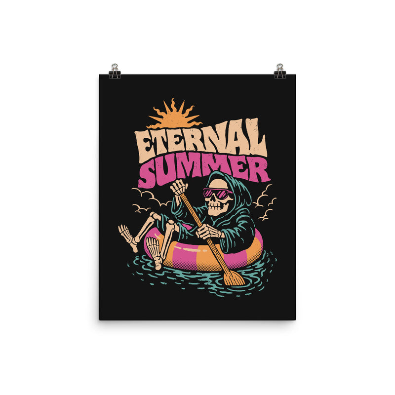Eternal Summer-None-Matte-Poster-dfonseca by TeeFury