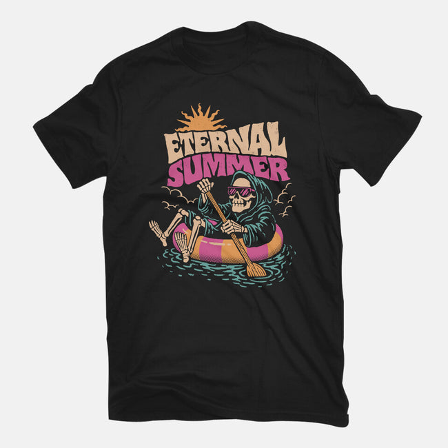 Eternal Summer-Womens-Fitted-Tee-dfonseca