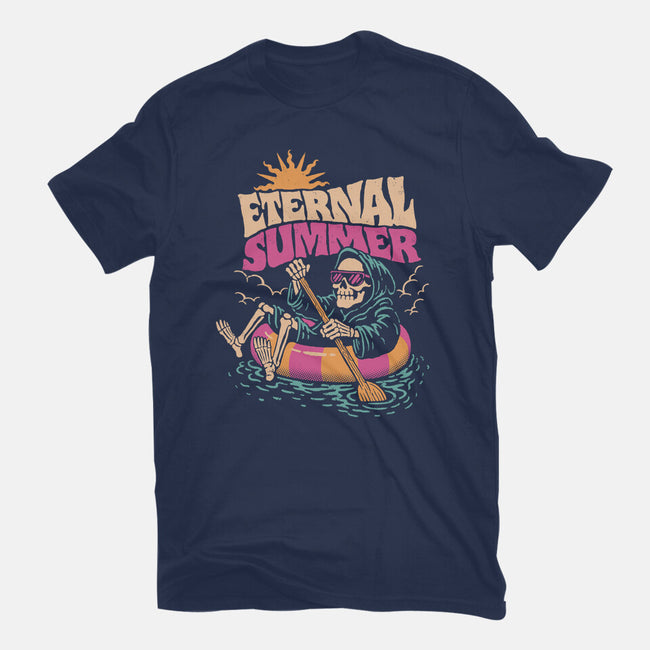 Eternal Summer-Womens-Fitted-Tee-dfonseca