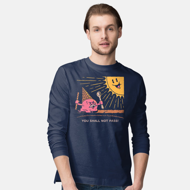 Ice Cream Wizard-Mens-Long Sleeved-Tee-dfonseca