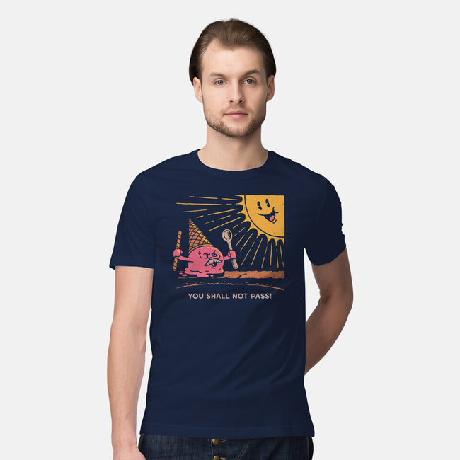 Ice Cream Wizard-Mens-Premium-Tee-dfonseca