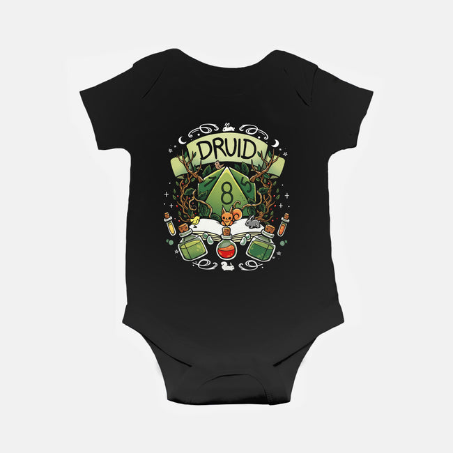 Druid Dice-Baby-Basic-Onesie-Vallina84