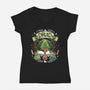Druid Dice-Womens-V-Neck-Tee-Vallina84