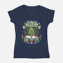 Druid Dice-Womens-V-Neck-Tee-Vallina84