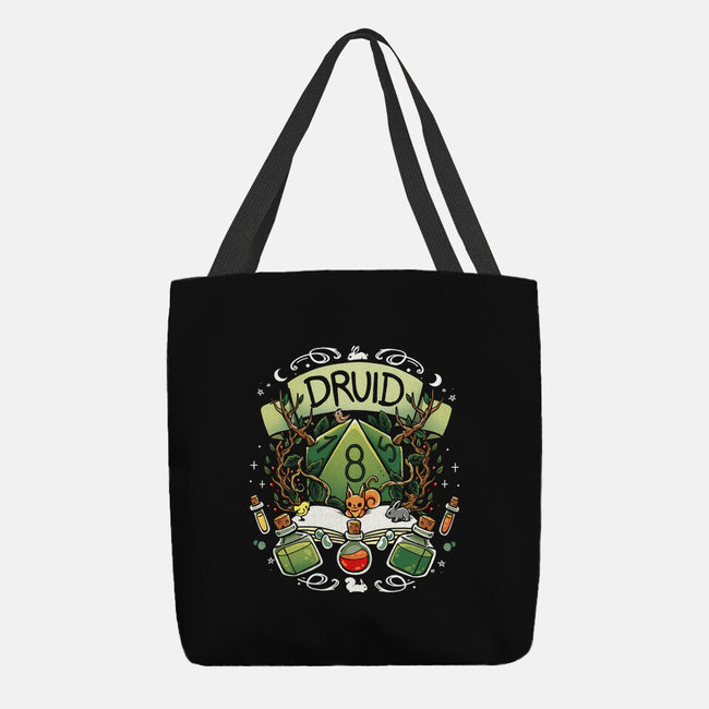 Druid Dice-None-Basic Tote-Bag-Vallina84