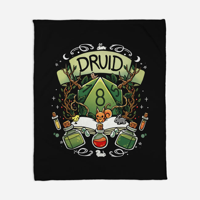 Druid Dice-None-Fleece-Blanket-Vallina84