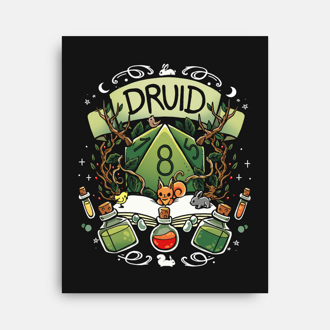 Druid Dice-None-Stretched-Canvas-Vallina84