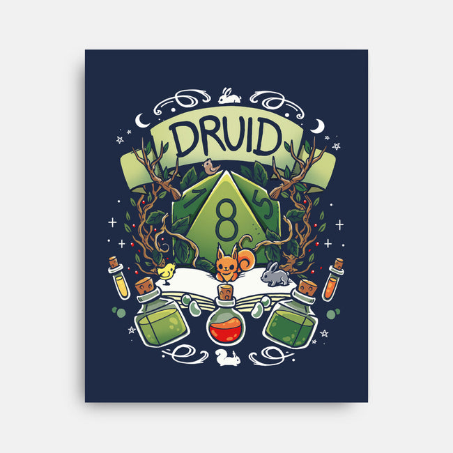 Druid Dice-None-Stretched-Canvas-Vallina84