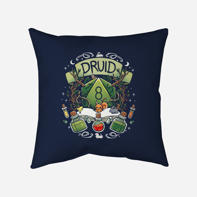 Druid Dice-None-Removable Cover w Insert-Throw Pillow-Vallina84