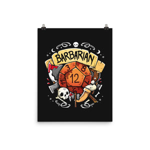 The Barbarian Dice