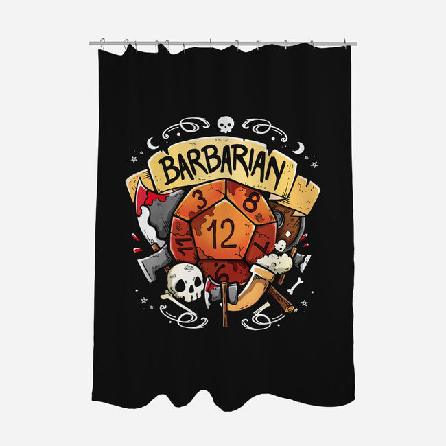 The Barbarian Dice-None-Polyester-Shower Curtain-Vallina84