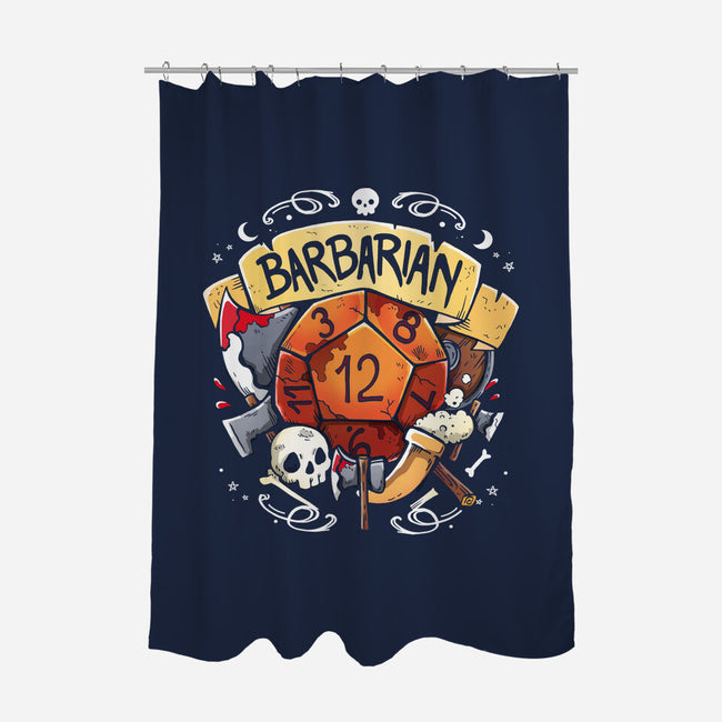 The Barbarian Dice-None-Polyester-Shower Curtain-Vallina84