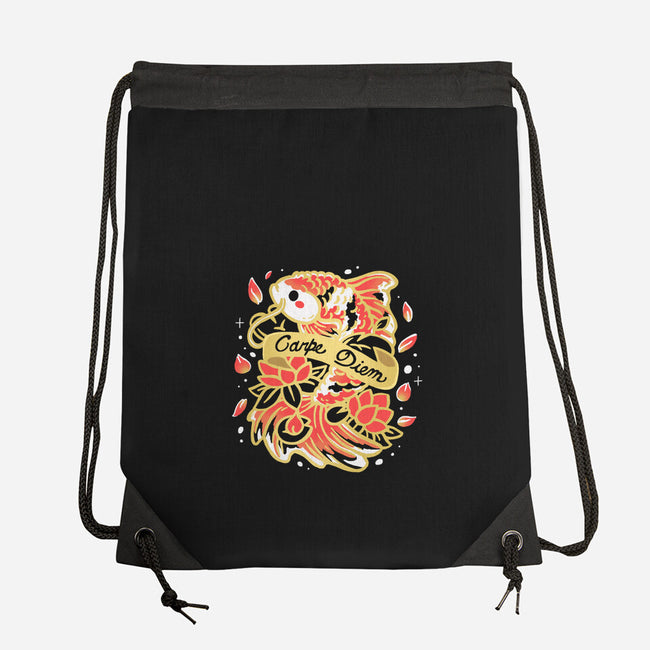 Carpe Diem Coi-None-Drawstring-Bag-Vallina84
