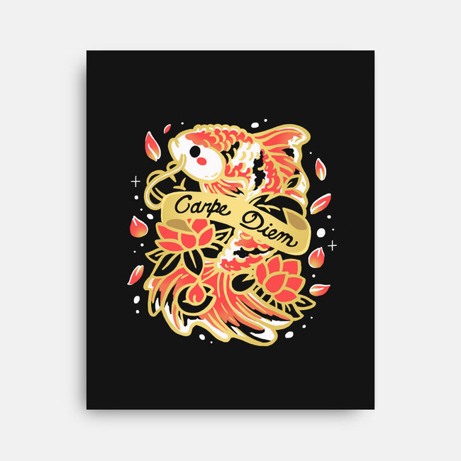 Carpe Diem Coi-None-Stretched-Canvas-Vallina84
