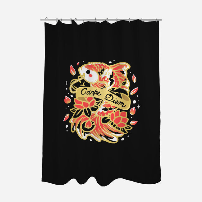 Carpe Diem Coi-None-Polyester-Shower Curtain-Vallina84