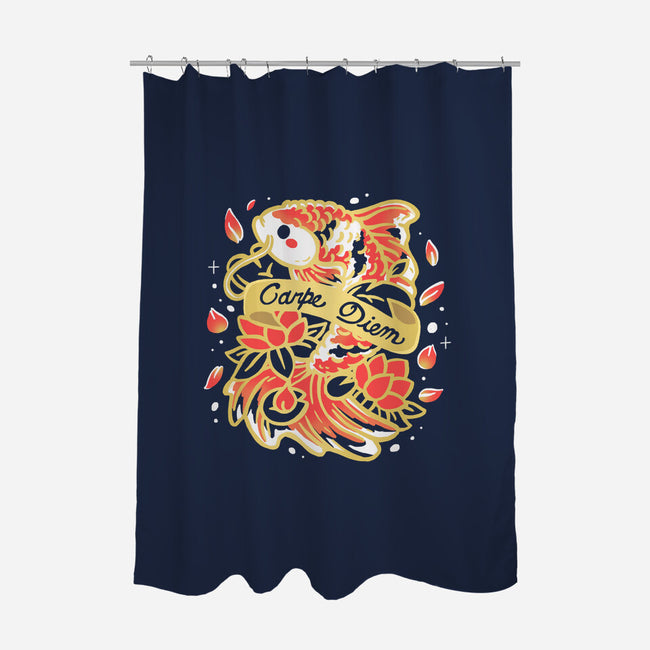 Carpe Diem Coi-None-Polyester-Shower Curtain-Vallina84