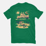 Jurassic Summer-Womens-Fitted-Tee-estudiofitas
