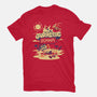 Jurassic Summer-Womens-Fitted-Tee-estudiofitas
