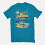 Jurassic Summer-Womens-Fitted-Tee-estudiofitas