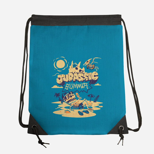 Jurassic Summer-None-Drawstring-Bag-estudiofitas