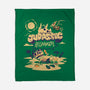 Jurassic Summer-None-Fleece-Blanket-estudiofitas