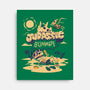Jurassic Summer-None-Stretched-Canvas-estudiofitas