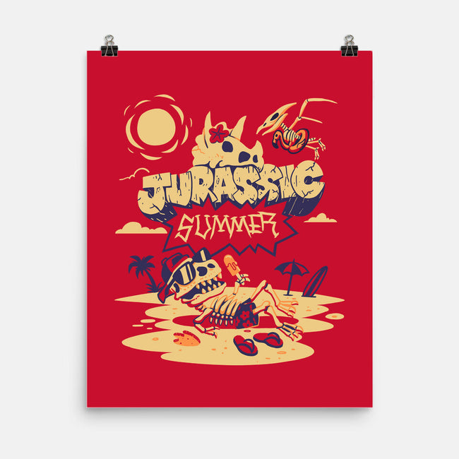 Jurassic Summer-None-Matte-Poster-estudiofitas