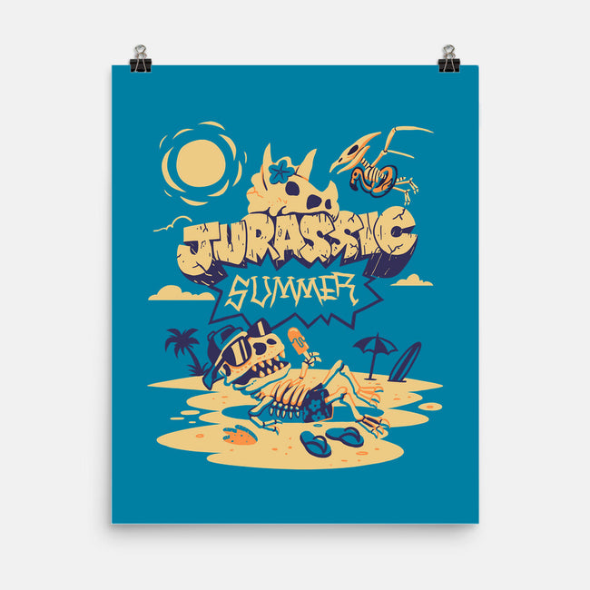 Jurassic Summer-None-Matte-Poster-estudiofitas