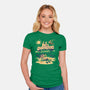 Jurassic Summer-Womens-Fitted-Tee-estudiofitas