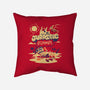 Jurassic Summer-None-Removable Cover w Insert-Throw Pillow-estudiofitas