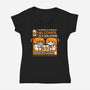 Alcohol Is A Solution-Womens-V-Neck-Tee-krisren28