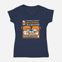 Alcohol Is A Solution-Womens-V-Neck-Tee-krisren28