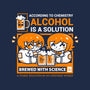 Alcohol Is A Solution-Youth-Pullover-Sweatshirt-krisren28