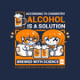 Alcohol Is A Solution-Mens-Heavyweight-Tee-krisren28