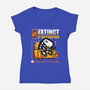 Extinct Like My Motivation-Womens-V-Neck-Tee-krisren28