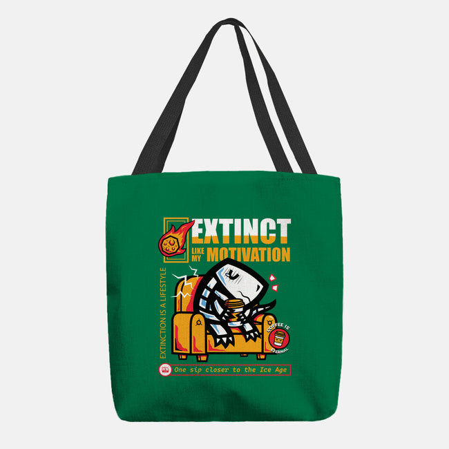 Extinct Like My Motivation-None-Basic Tote-Bag-krisren28