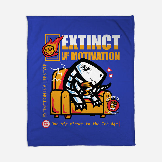 Extinct Like My Motivation-None-Fleece-Blanket-krisren28