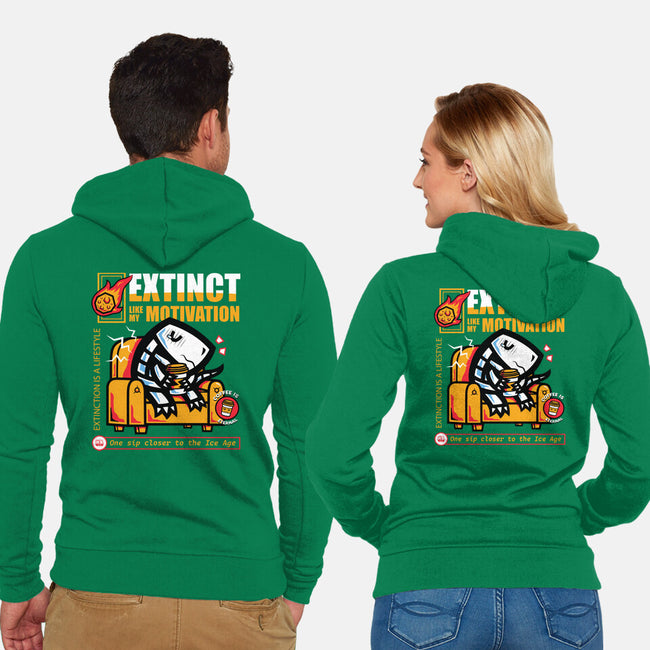 Extinct Like My Motivation-Unisex-Zip-Up-Sweatshirt-krisren28