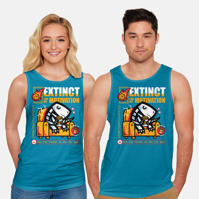 Extinct Like My Motivation-Unisex-Basic-Tank-krisren28