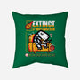 Extinct Like My Motivation-None-Removable Cover w Insert-Throw Pillow-krisren28
