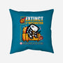 Extinct Like My Motivation-None-Removable Cover w Insert-Throw Pillow-krisren28