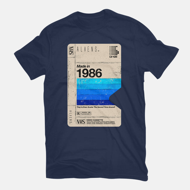 Aliens Blank Tape-Mens-Basic-Tee-rocketman_art