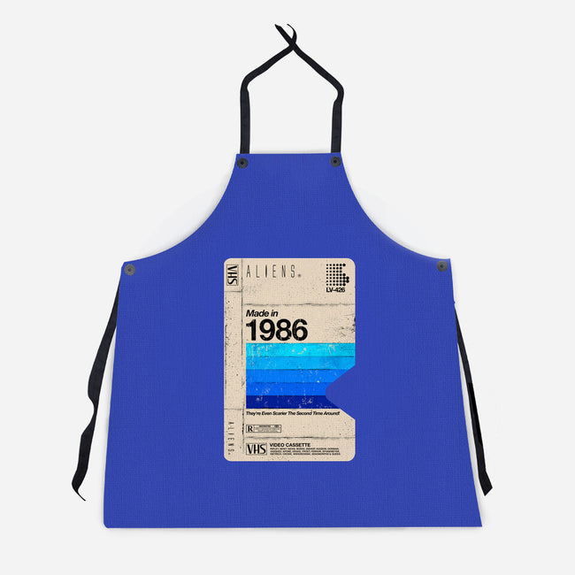 Aliens Blank Tape-Unisex-Kitchen-Apron-rocketman_art