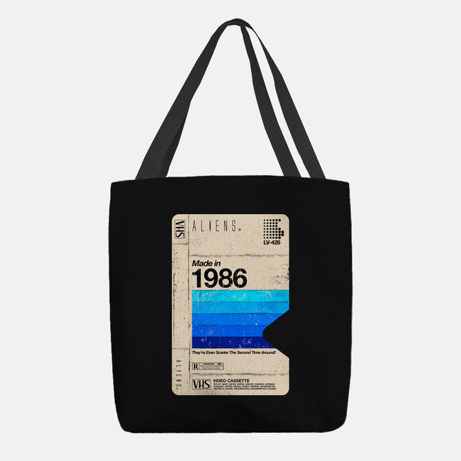 Aliens Blank Tape-None-Basic Tote-Bag-rocketman_art